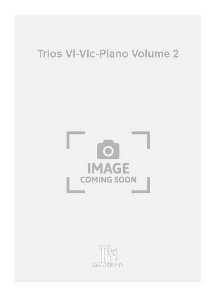 Trios Vl-Vlc-Piano Volume 2